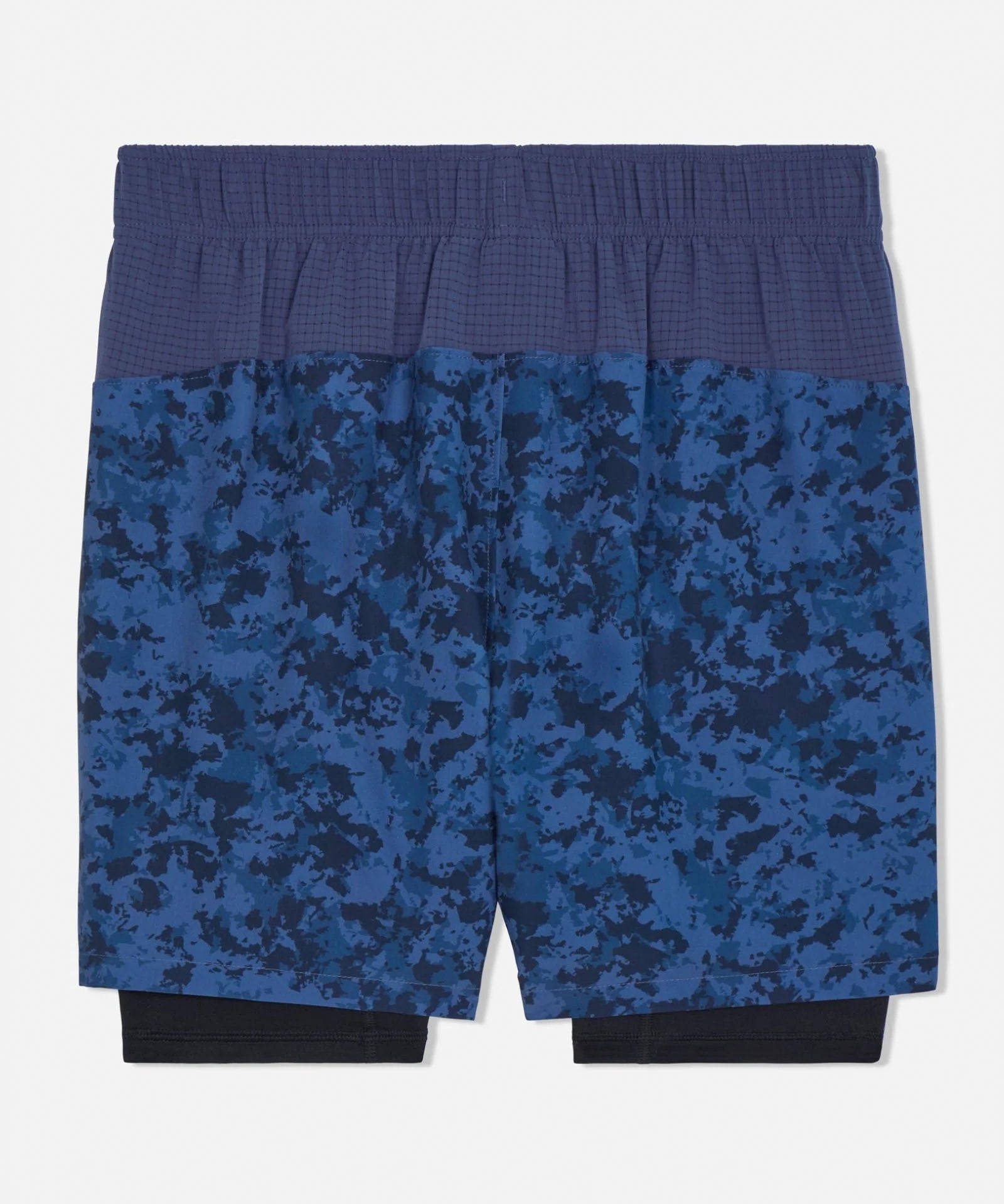 Lined Athletic Shorts - Navy Camo