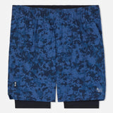 Lined Athletic Shorts - Navy Camo