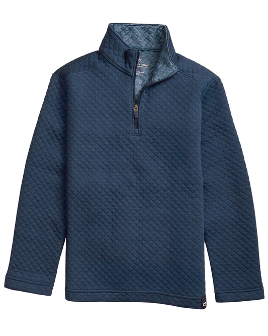 Oak Island Quarter Zip - Dress Blue