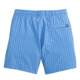 Pop Lock & Dock It Swim Trunks - Blue Stream