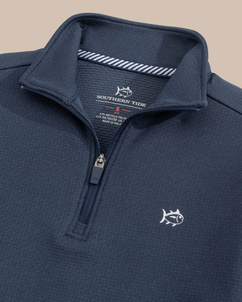 Schooner Quarter Zip - Dress Blue
