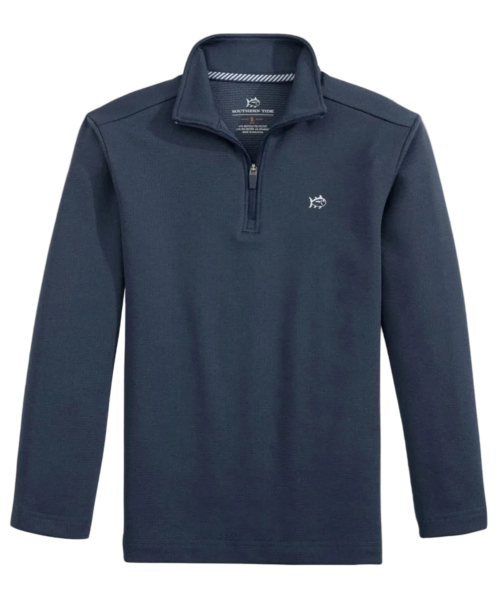 Schooner Quarter Zip - Dress Blue