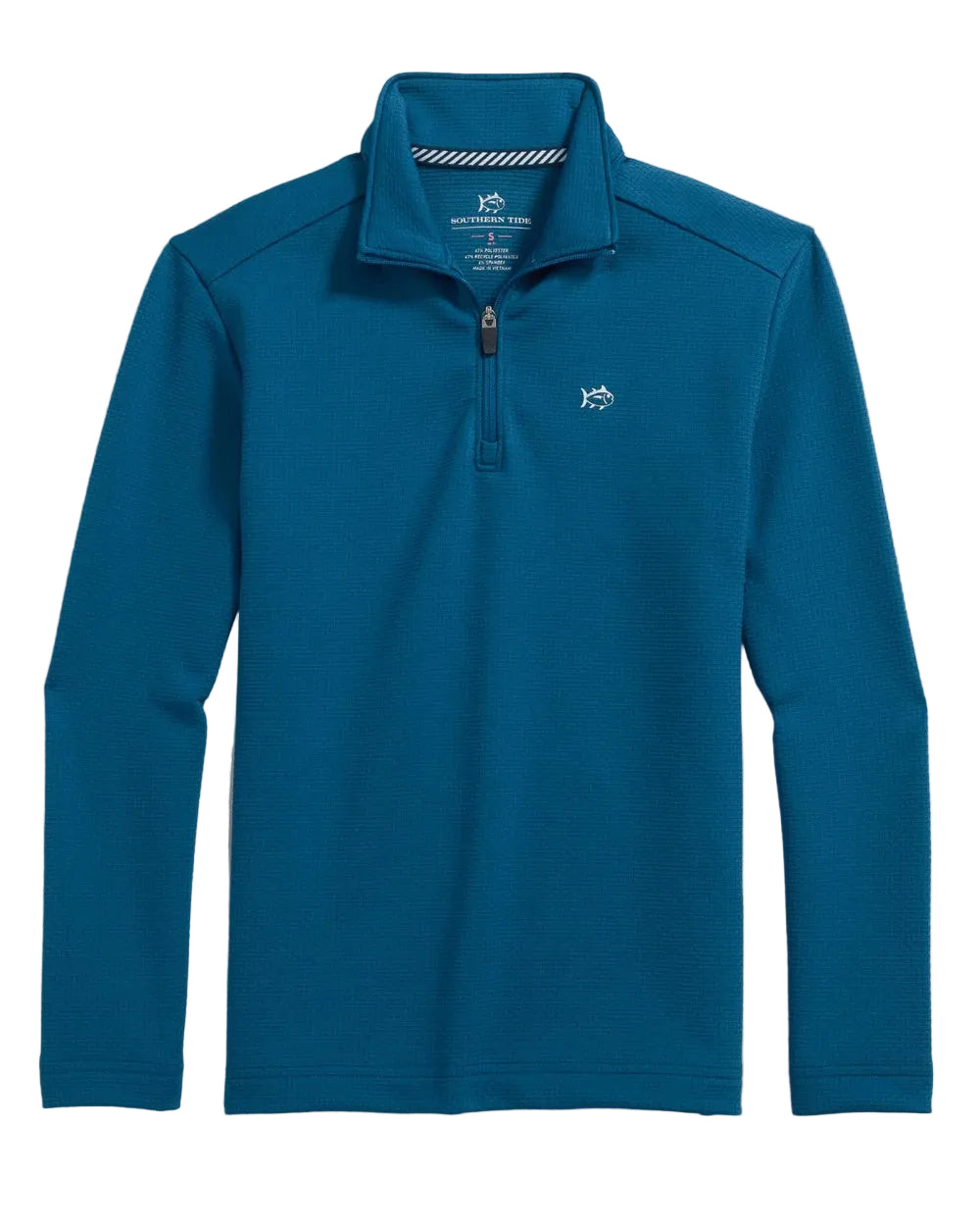 Southern Tide Schooner Quarter Zip - Nautical Blue