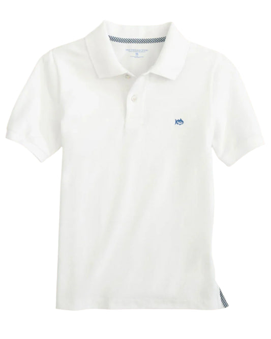 Southern Tide Skip Jack Polo- White