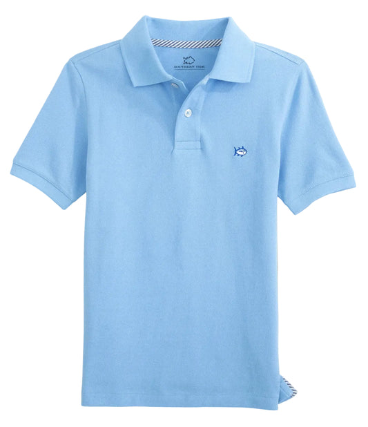 Southern Tide Skipjack Polo Shirt- Ocean Channel