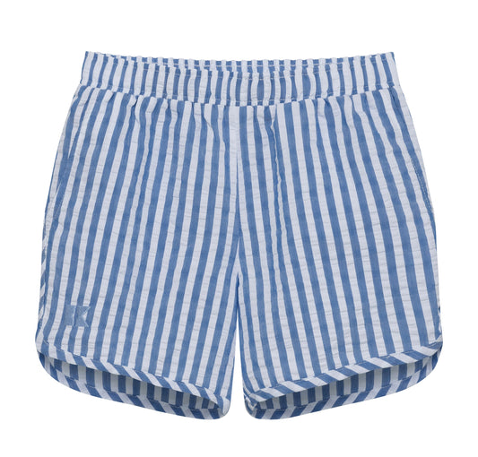 Courtside Kids Seersucker Stripe Super Short