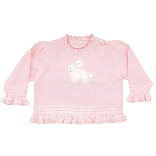 Zubels Pink Bunny Sweater