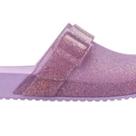Mini Melissa Cozy Clog- Glitter Lilac