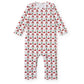 Lila and Hayes Thompson Boys' Pima Cotton Romper - Cowboy Christmas