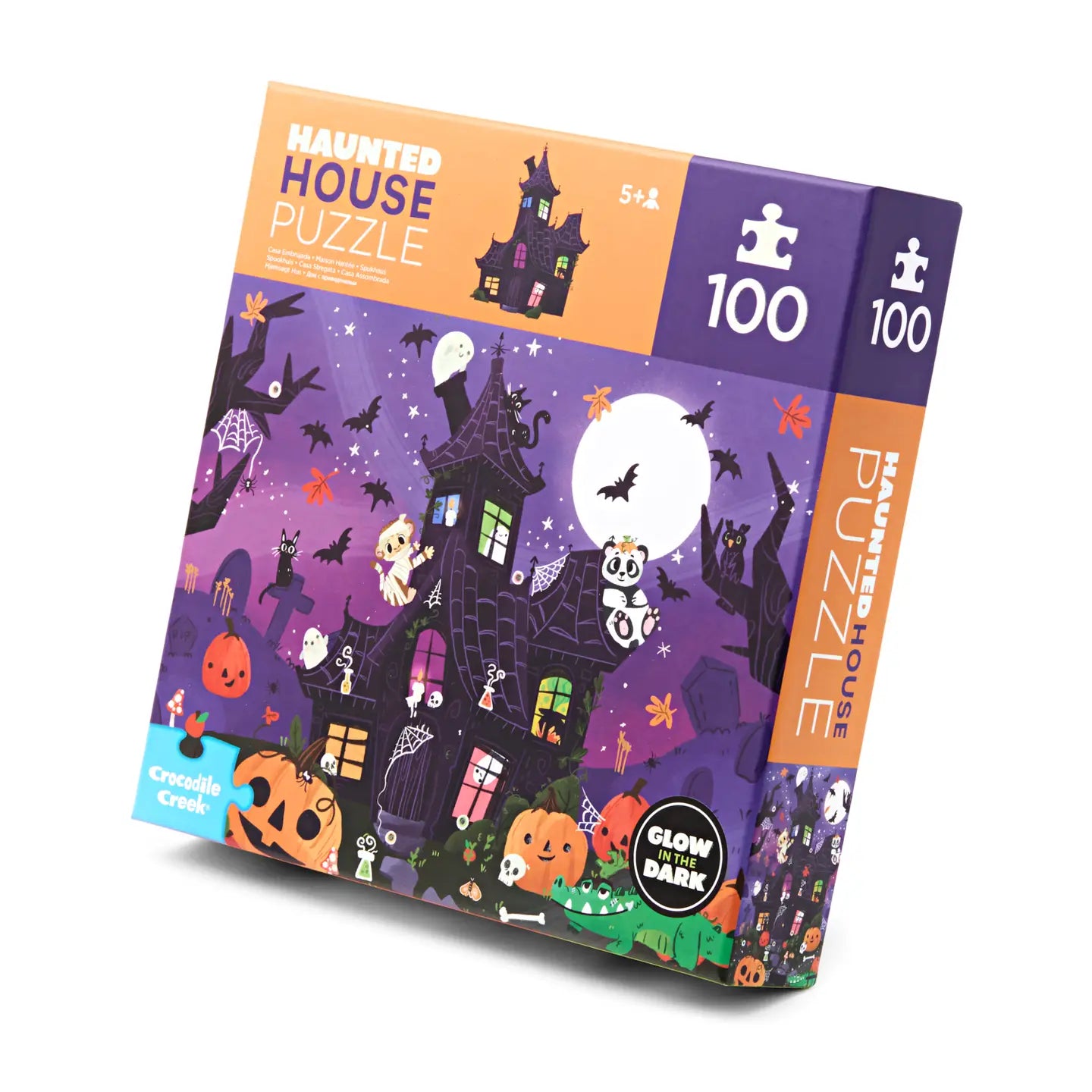 Crocodile Creek 100-Piece Puzzle - Haunted House