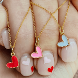 LeMel Lilah Heart Necklace