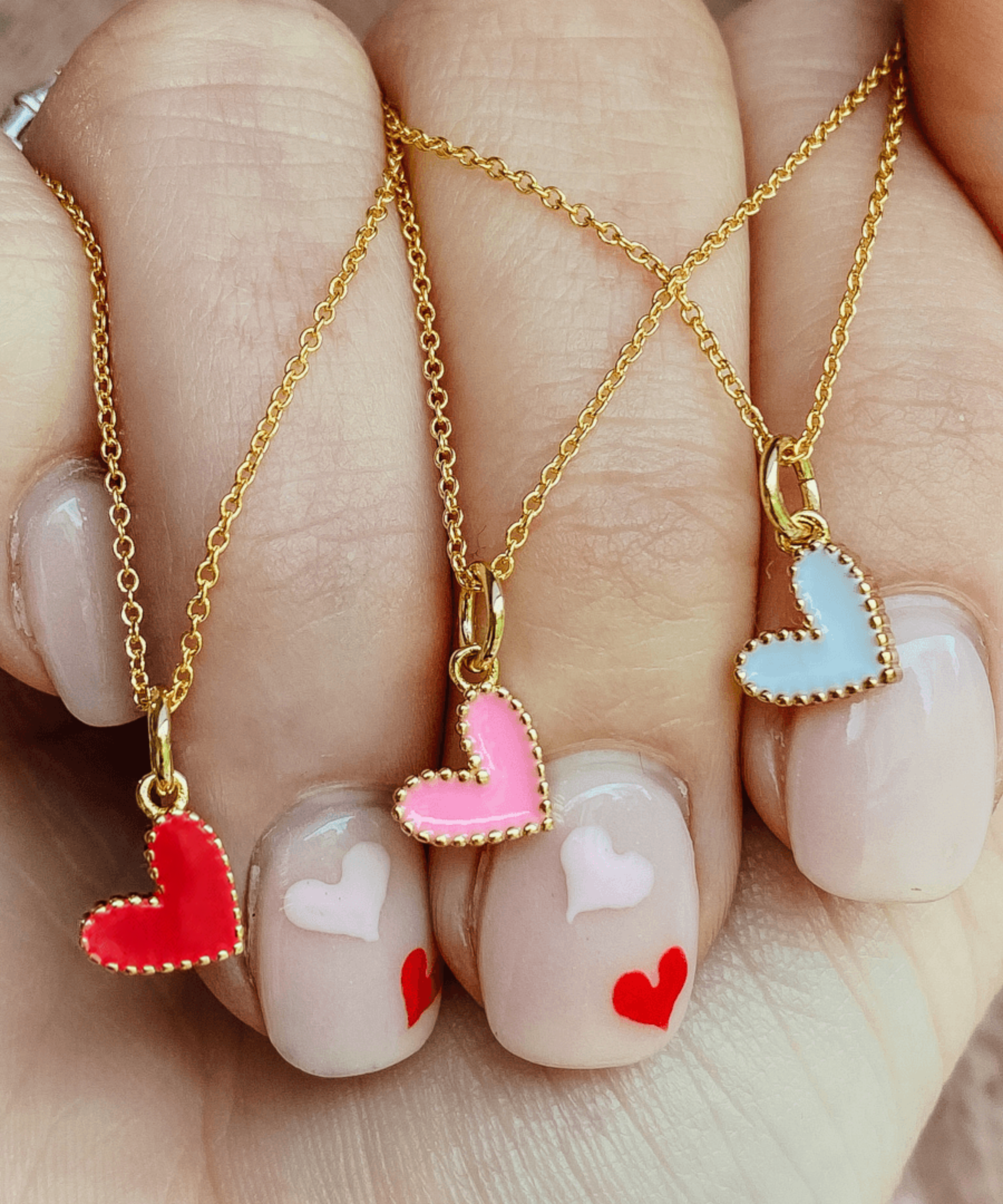 LeMel Lilah Heart Necklace