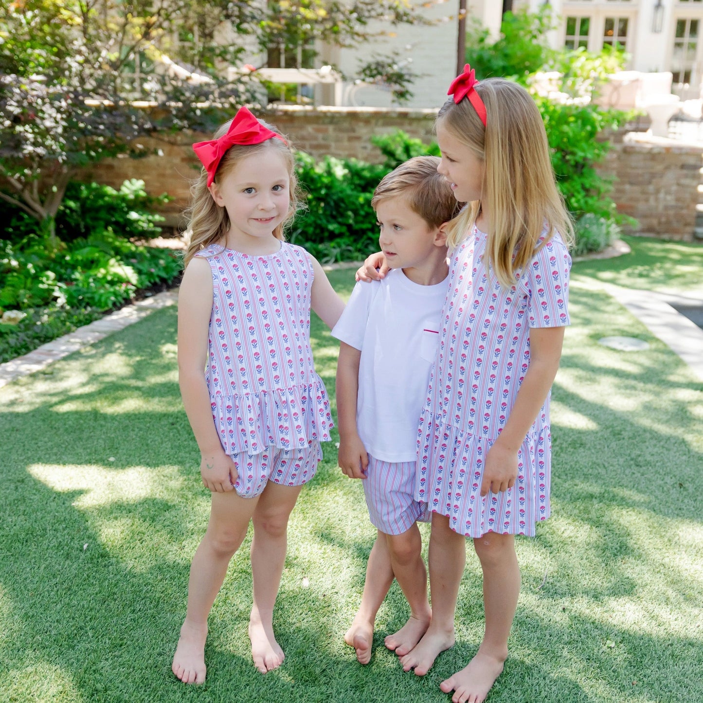 Poppy Girls' Short Set - Liberty Floral