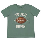 Sweet Wink Touch Down Short Sleeve T-Shirt - Hunter Green