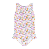 Girls Orchid Floral Ballerina One Piece