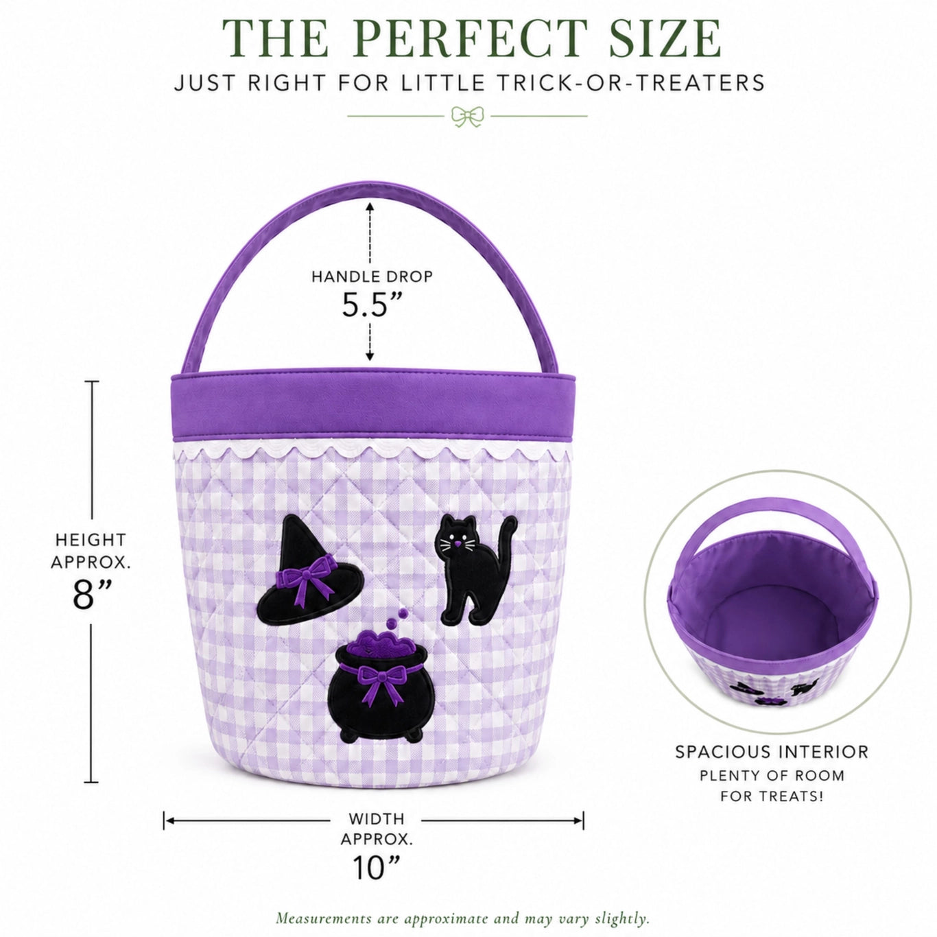Bits and Bows Witching Hour Bucket Tote