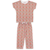 Lila and Hayes Merrick Girls' Pant Set - Floral Noel