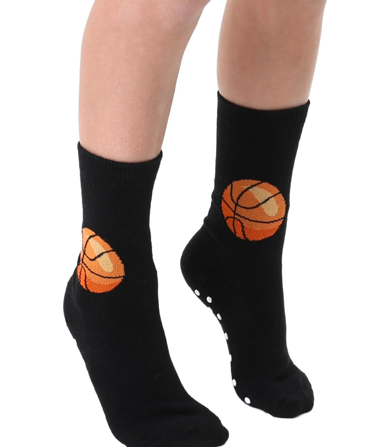 Basketball 3D Packaged Crew Socks