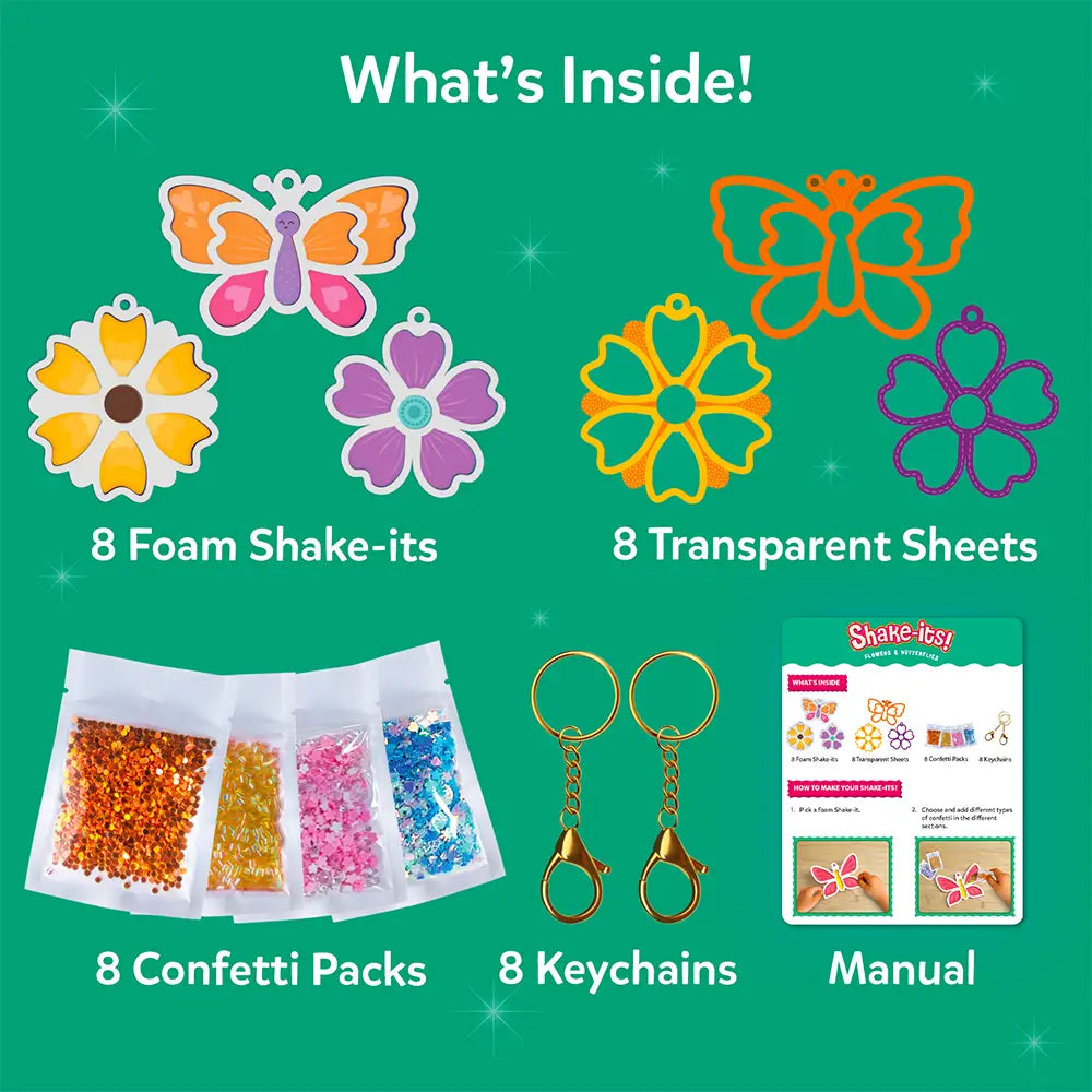 Skillmatics Shake Its!- Flowers and Butterflies