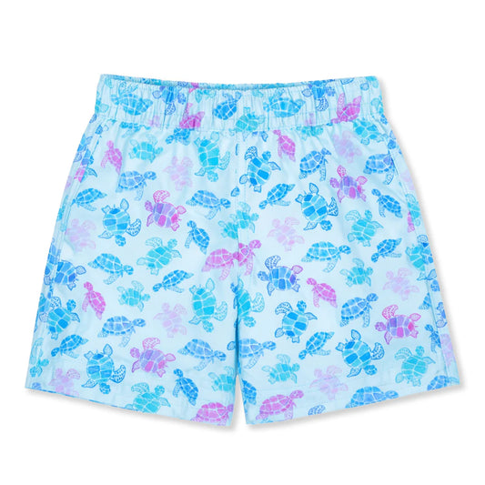 Florence Eiseman Turtle Print Swim Trunk