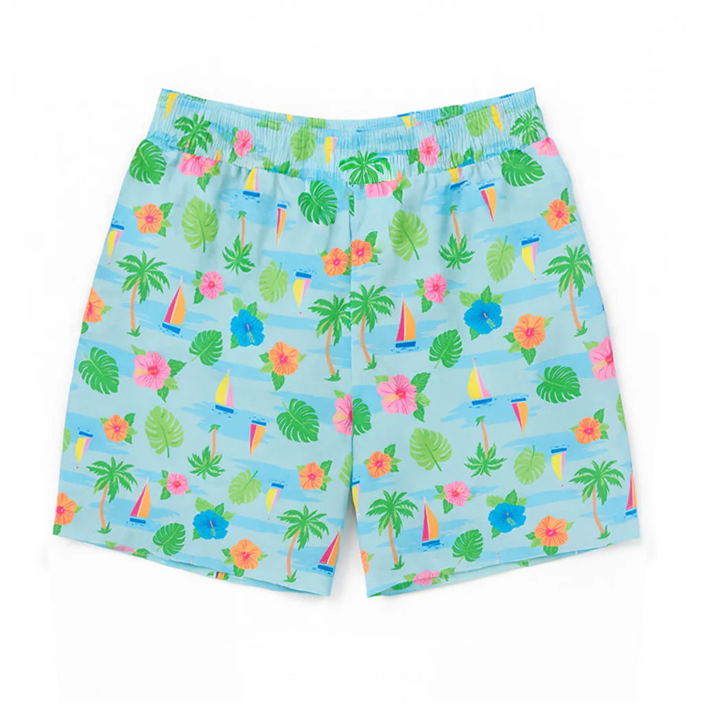 Florence Eiseman Tropical Print Swim Trunk