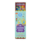 Floss & Rock My Coloring Pencils- Construction