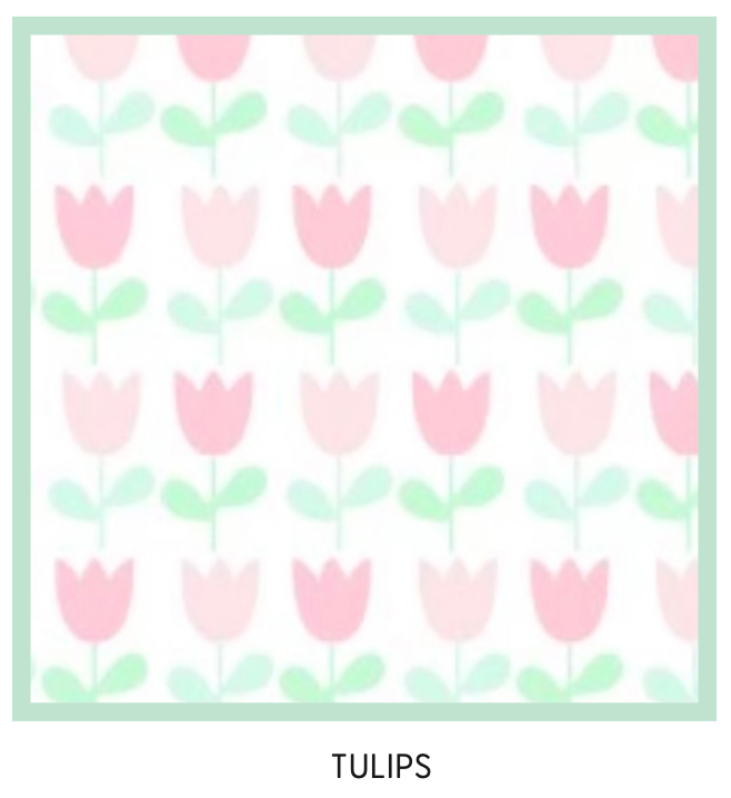 Apple of My Isla The Nap Mat- Tulips