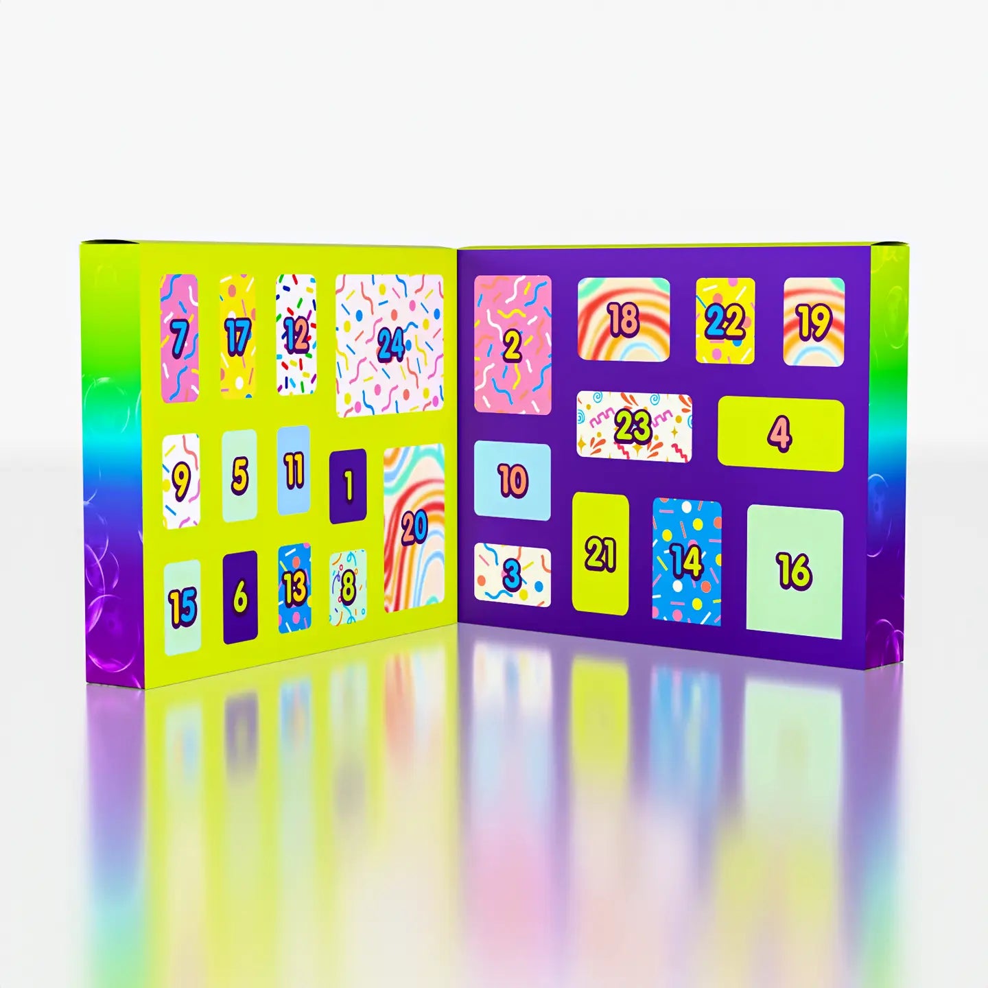 Showcase Taba Squishies® Fidget Toys 24-Day Advent Calendar