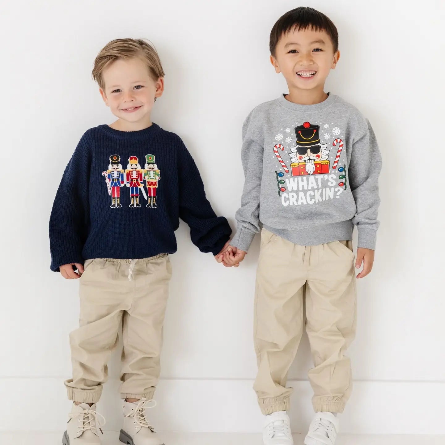 Sweet Wink Nutcracker Patch Sweater