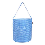 Mint Blue Trick or Treat Tote