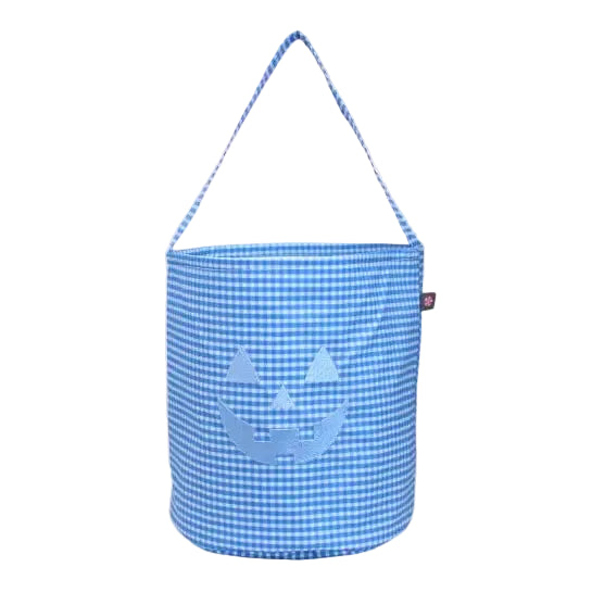 Mint Blue Trick or Treat Tote