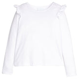 Little English Tilly Top- White