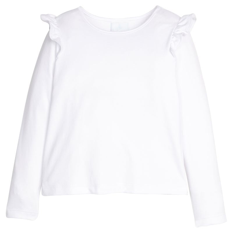 Little English Tilly Top- White