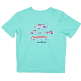 BlueQuail Freshwater Short Sleeve Performance Tee