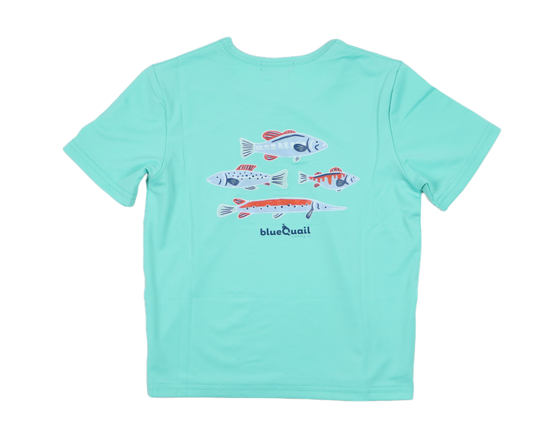 BlueQuail Freshwater Short Sleeve Performance Tee