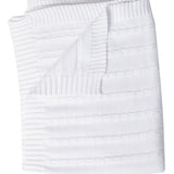Nellapima Cable Knit Blanket - White