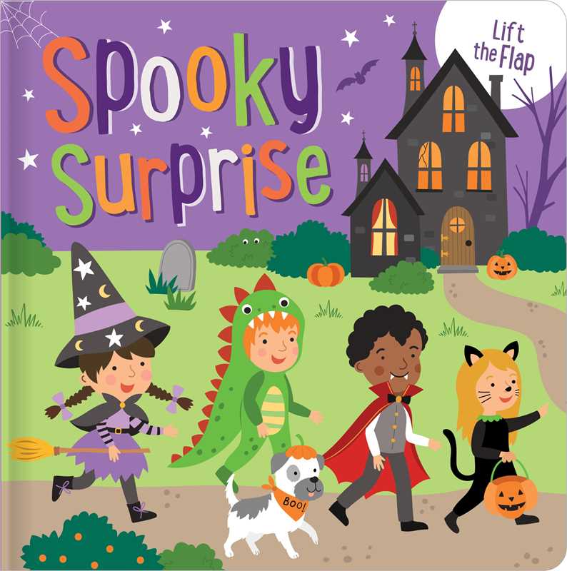Simon & Schuster Spooky Surprise: Lift-The-Flap Board Book
