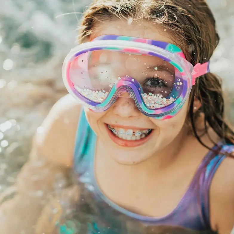 Bling2o Beach Life Swim Mask- Pink and Orange