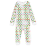Lila and Hayes Ava Girls' Pajama Pant Set - Tree Topper Bows