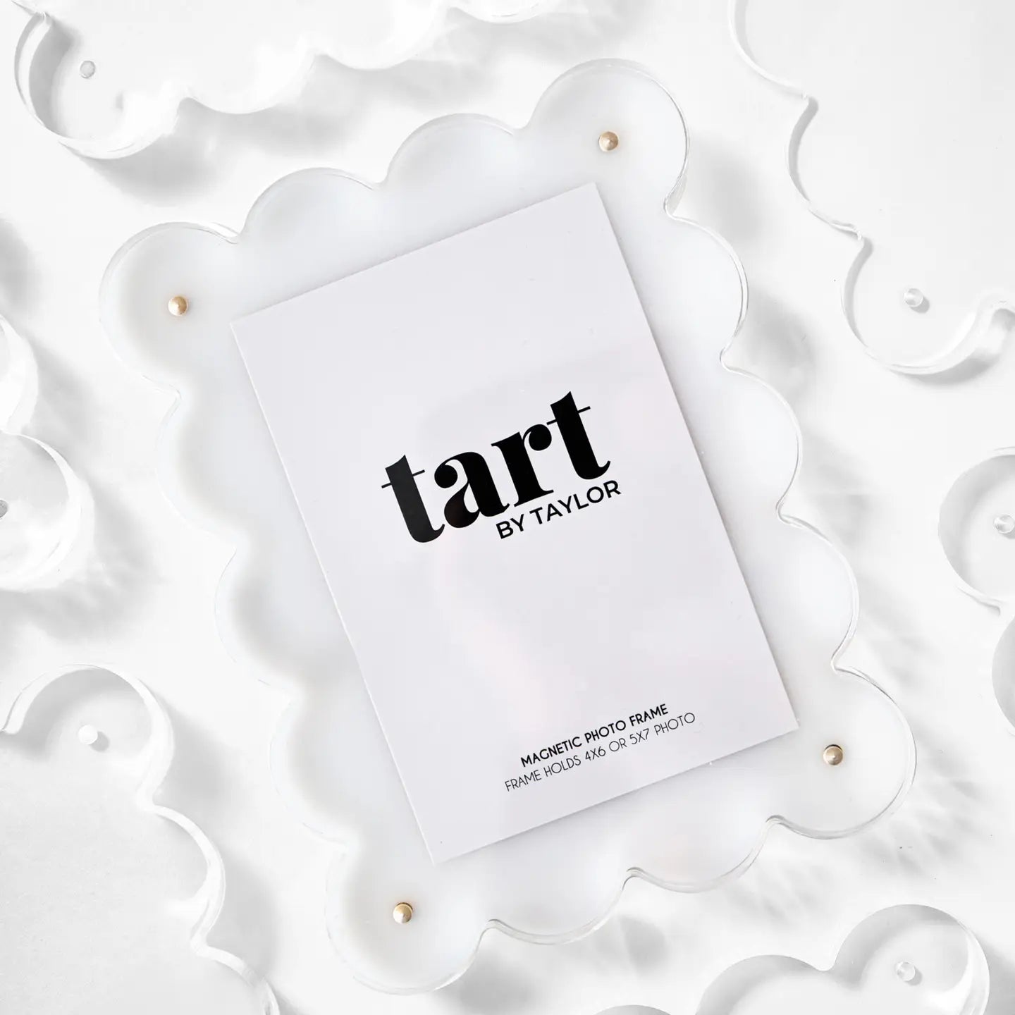 Tart By Taylor White Acrylic Picture Frame