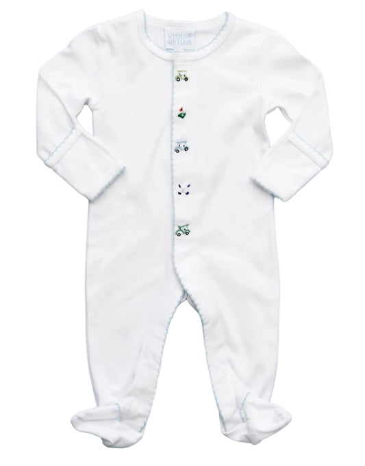 Winn and William Going Par Footie