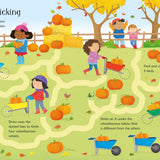 Usborne Books Wipe-Clean Fall Activites