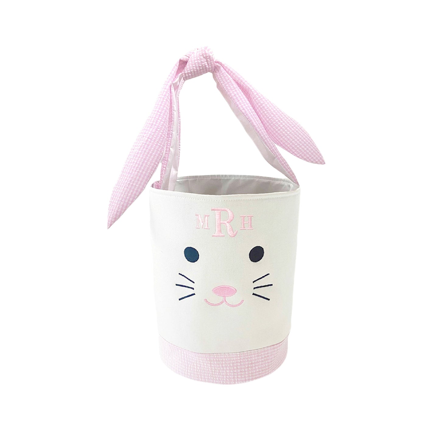 Bits & Bows Easter Bunny Basket - Pink