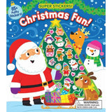 Simon & Schuster Christmas is Fun! Super Puffy Stickers
