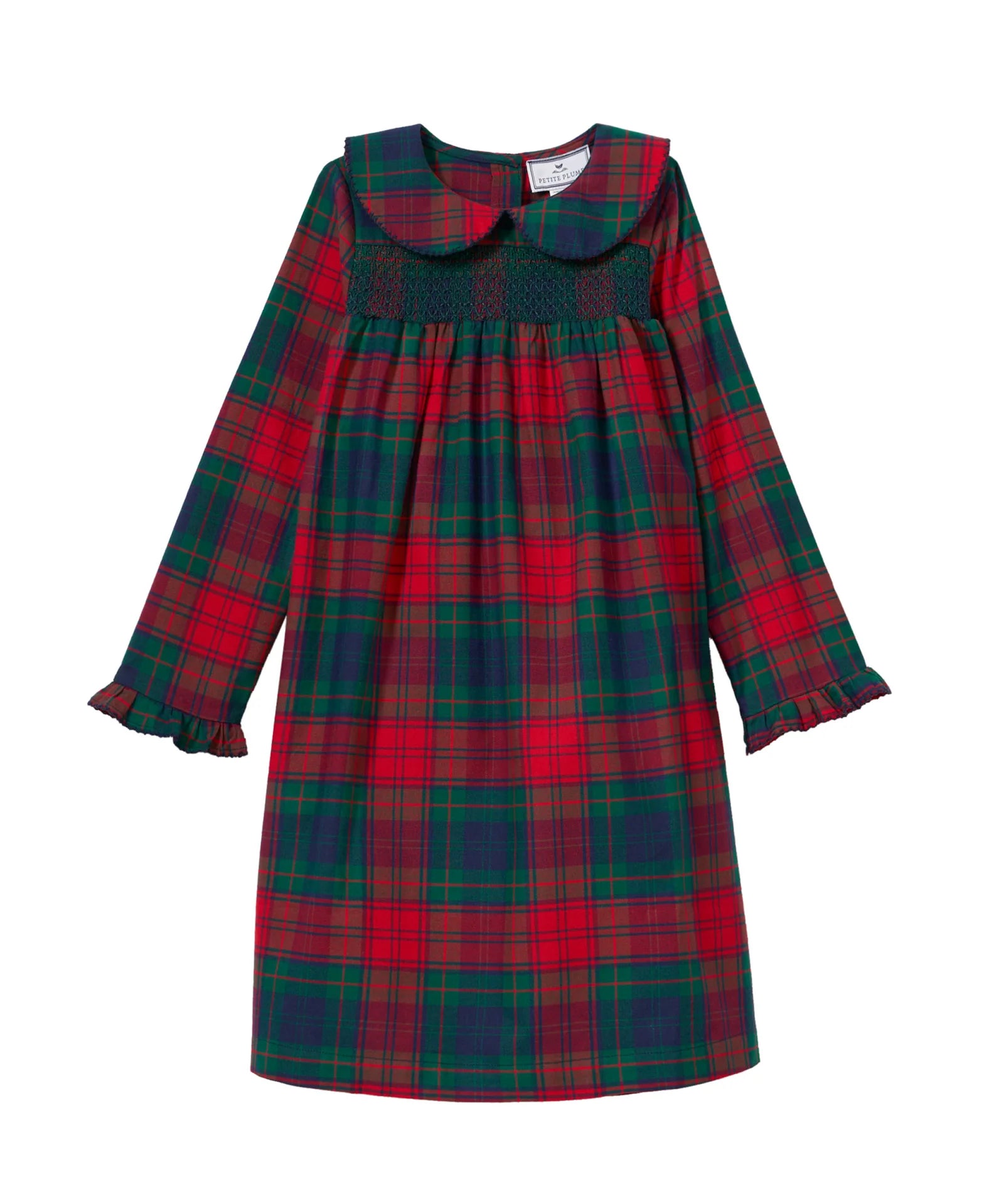 Petite Plume St. James Tartan Twill Eloise Nightgown