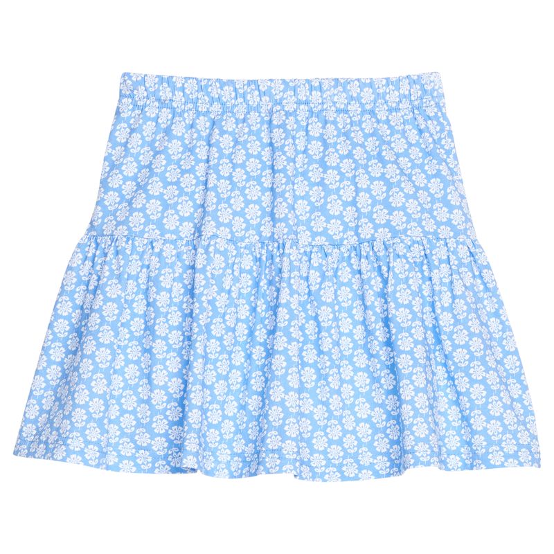 Bisby Sally Skort- Periwinkle Block Print