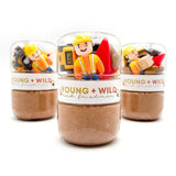 Young + Wild and Friedman Construction Grab & Go Dough Jar