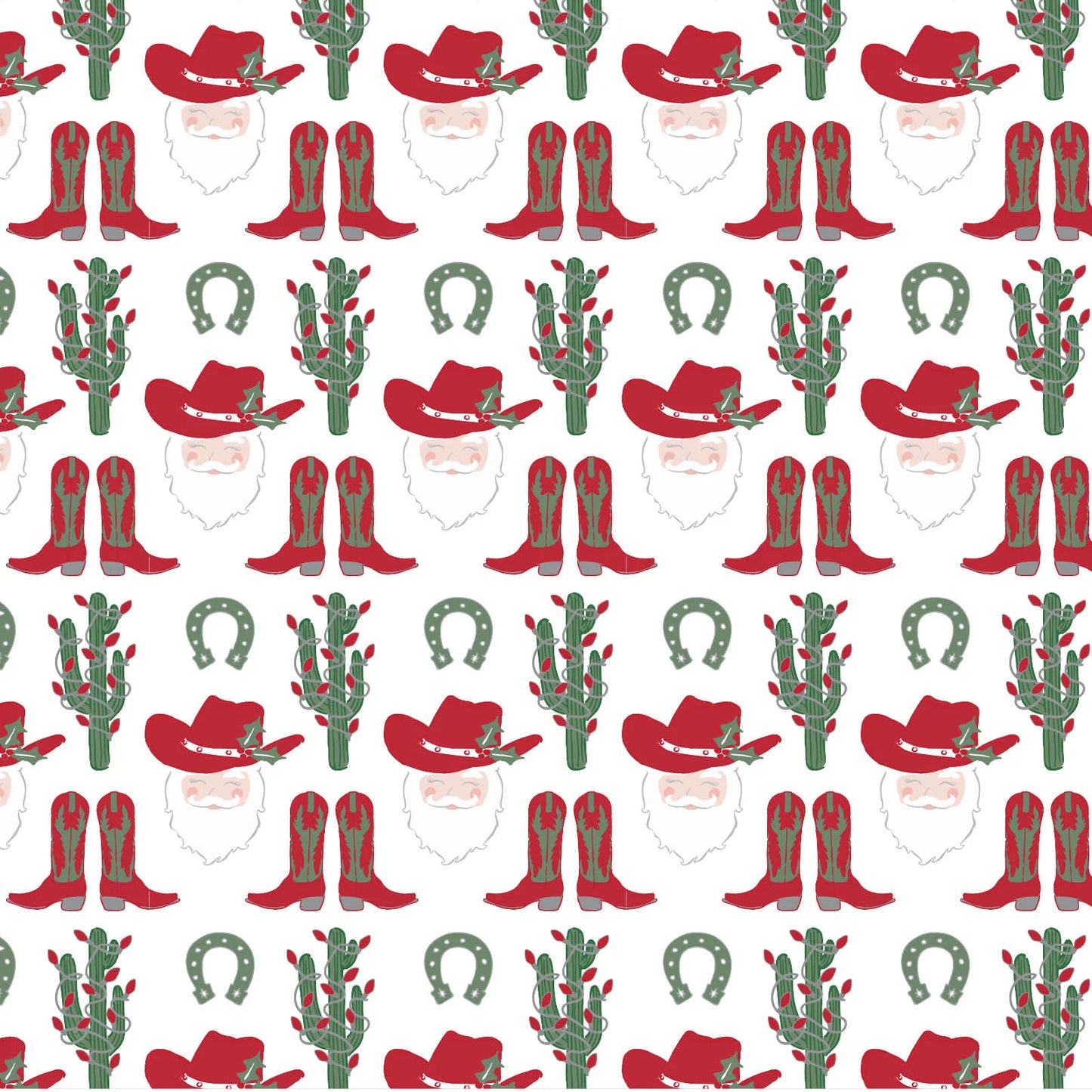 Grayson Pajama Pant Set - Cowboy Christmas