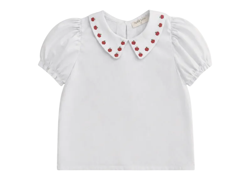 Nella June Apple Blouse