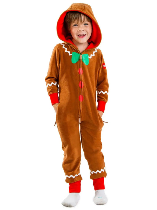Tipsy Elves Gingerbread Man Onesie 